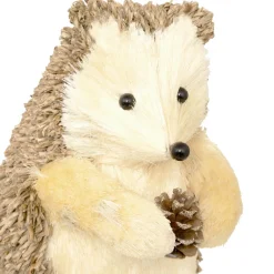 Hérisson de Noël (H24 cm) Louison Marron pailleté