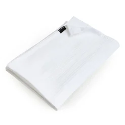 Jeté de lit coton tissé (130 x 160 cm) Léa Blanc