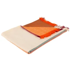 Jeté de lit coton (130 x 180 cm) Madras Multicolore