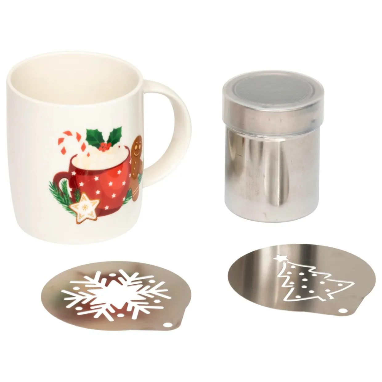 Kit de barista Cappuccino Noël gourmand