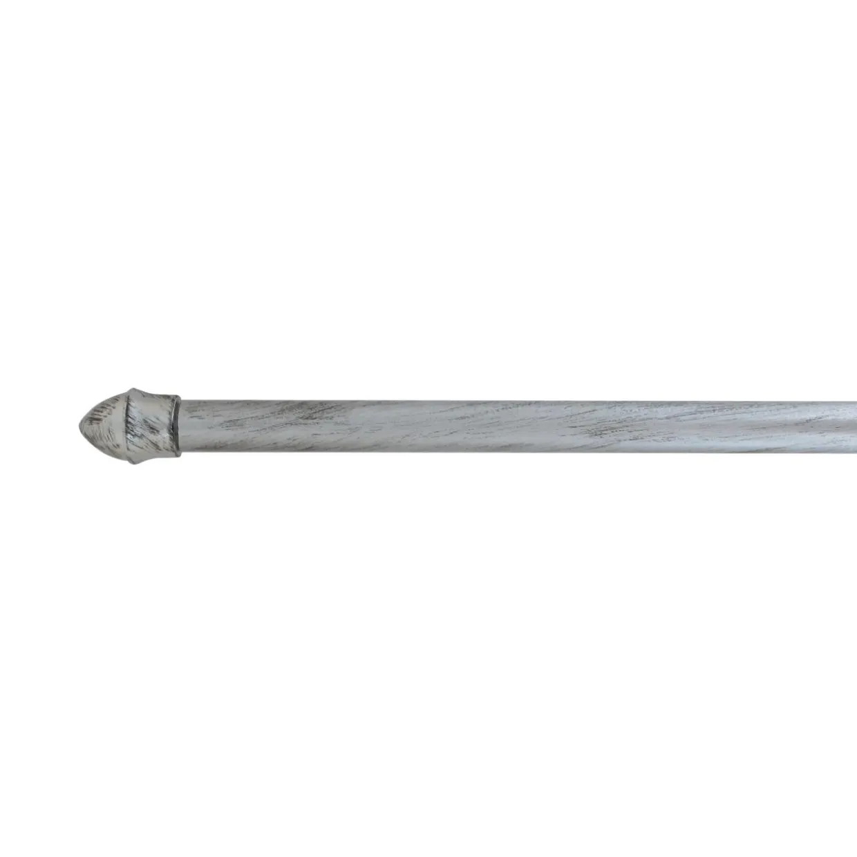 Kit de tringle extensible (85 à 135 cm) Bistrot Argent et noir