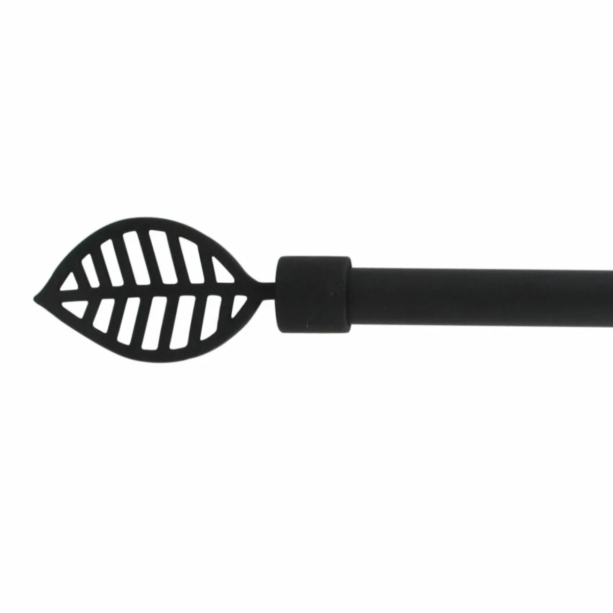 Kit de tringle extensible (L120 - L210 cm / D16 mm) Sevigne Noir mat