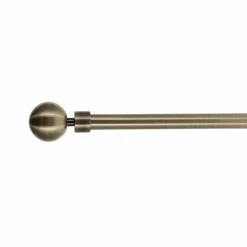 Kit de tringle extensible (L120 - L210 cm / D16 mm) Ariane Bronze