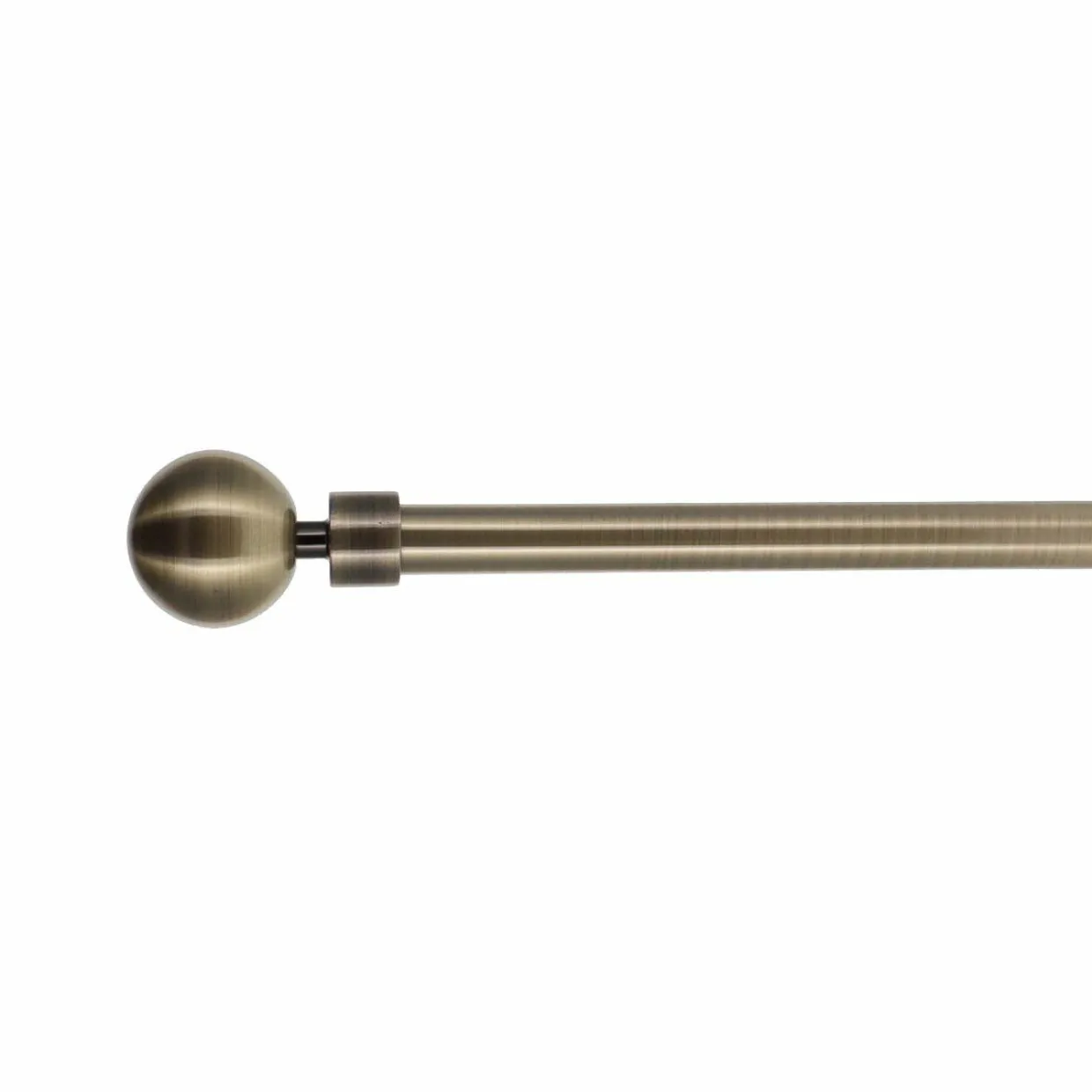 Kit de tringle extensible (L120 - L210 cm / D16 mm) Ariane Bronze