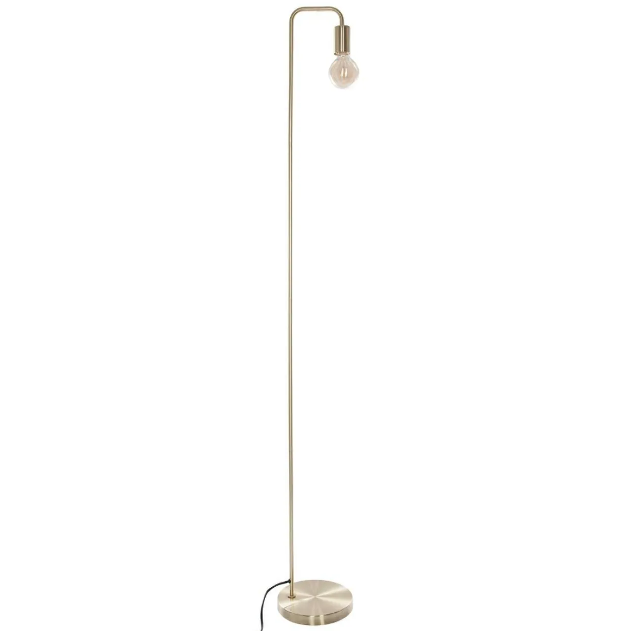 Lampadaire en métal (H150 cm) Keli Or