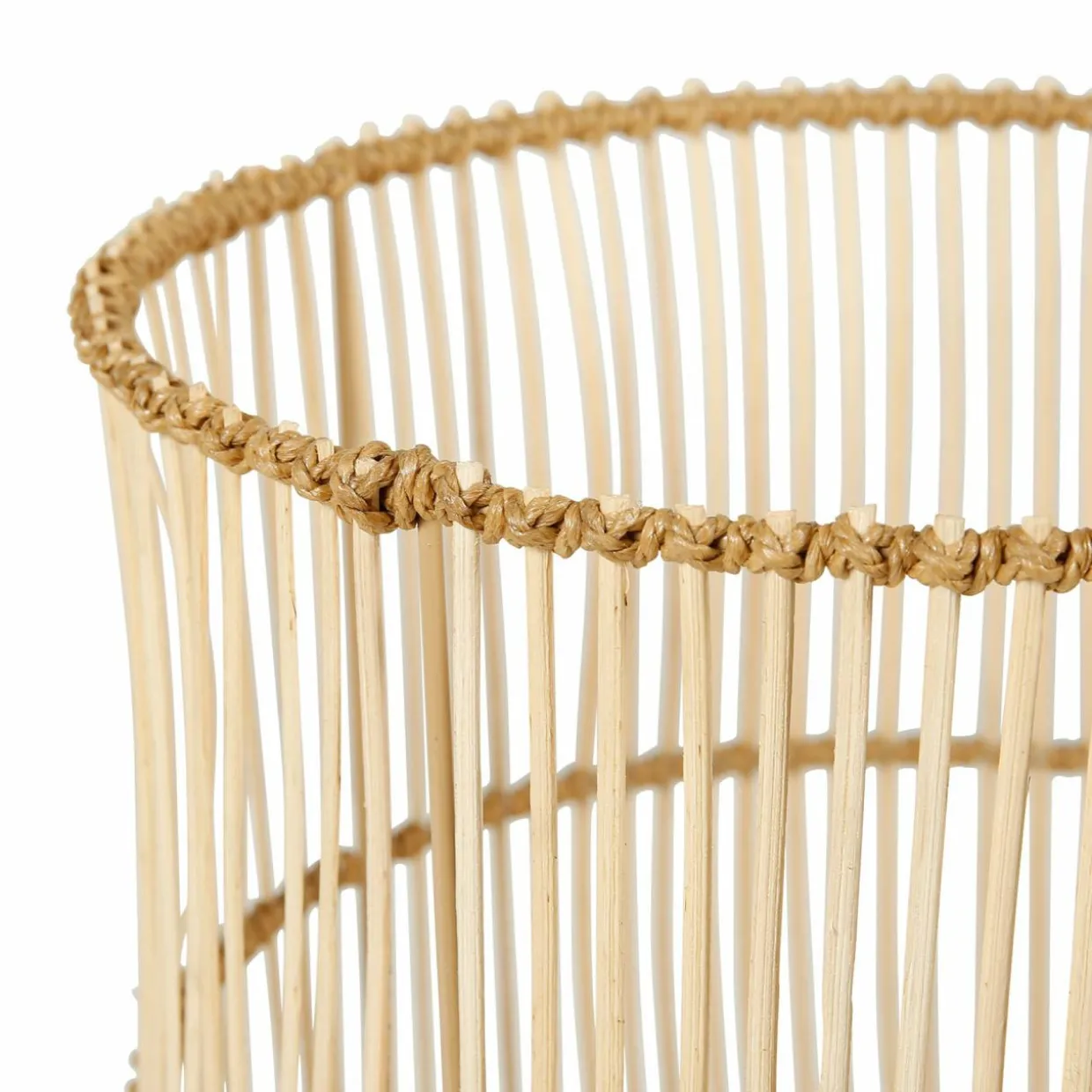 Lampe à poser bambou (H34 cm) Mia Naturel