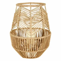 Lampe à poser corde tressée (H26 cm) Ajay Naturel