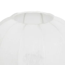 Lampe à poser coton (25 cm) Tobie Noir