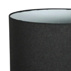 Lampe à poser en Céramique (H104 cm) Twist Noire