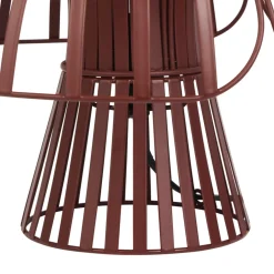 Lampe à poser en métal (20 cm) Poppi Terracotta
