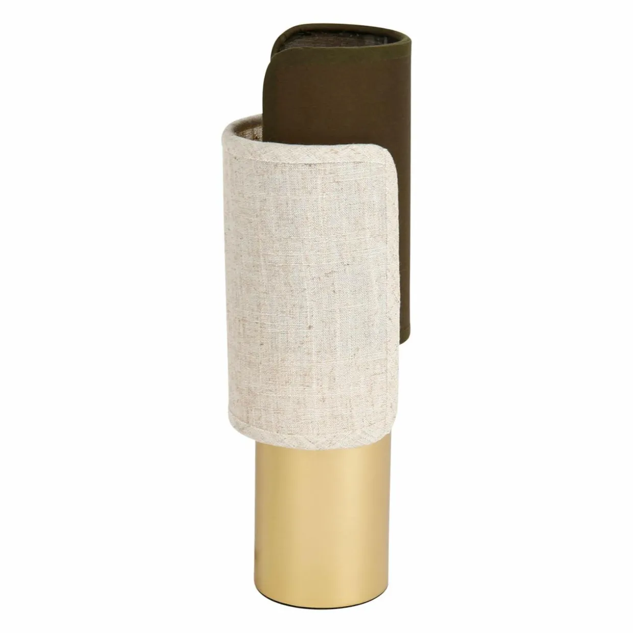 Lampe à poser en métal (H28 cm) Bourgeon Verte
