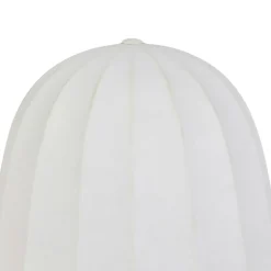 Lampe à poser en Tissu et Métal (H19 cm) Marcel Marron