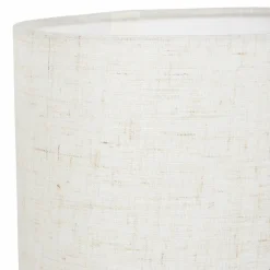 Lampe à poser en verre (H22 cm) Delia Noir