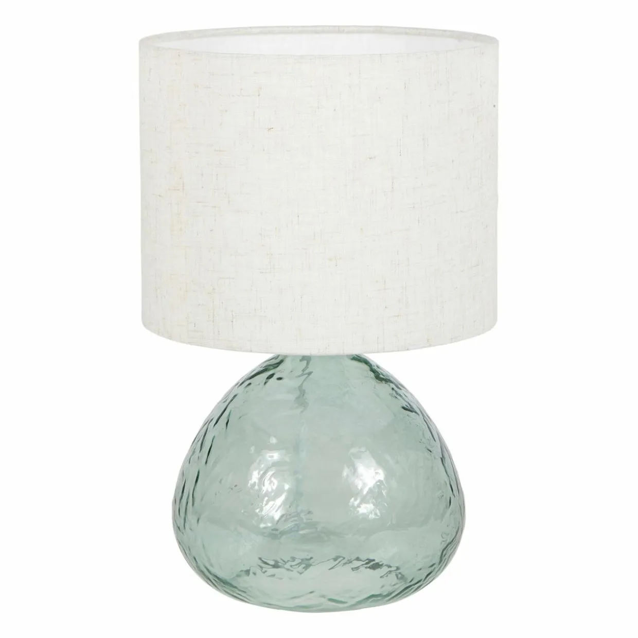 Lampe à poser en verre (H27 cm) Solaz Verte