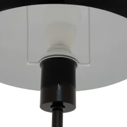 Lampe à poser métal (38 cm) Savio Noire
