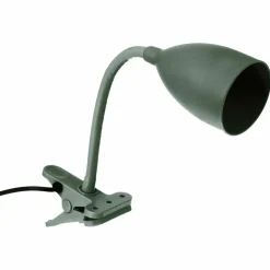 Lampe sur pince métal (H43 cm) Vert jade