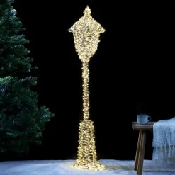 Lanterne lumineuse 720 LED (H150 cm) Christmas Or