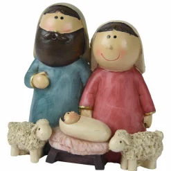 Les 5 petits santons (Hauteur 11 cm) de Ronnie