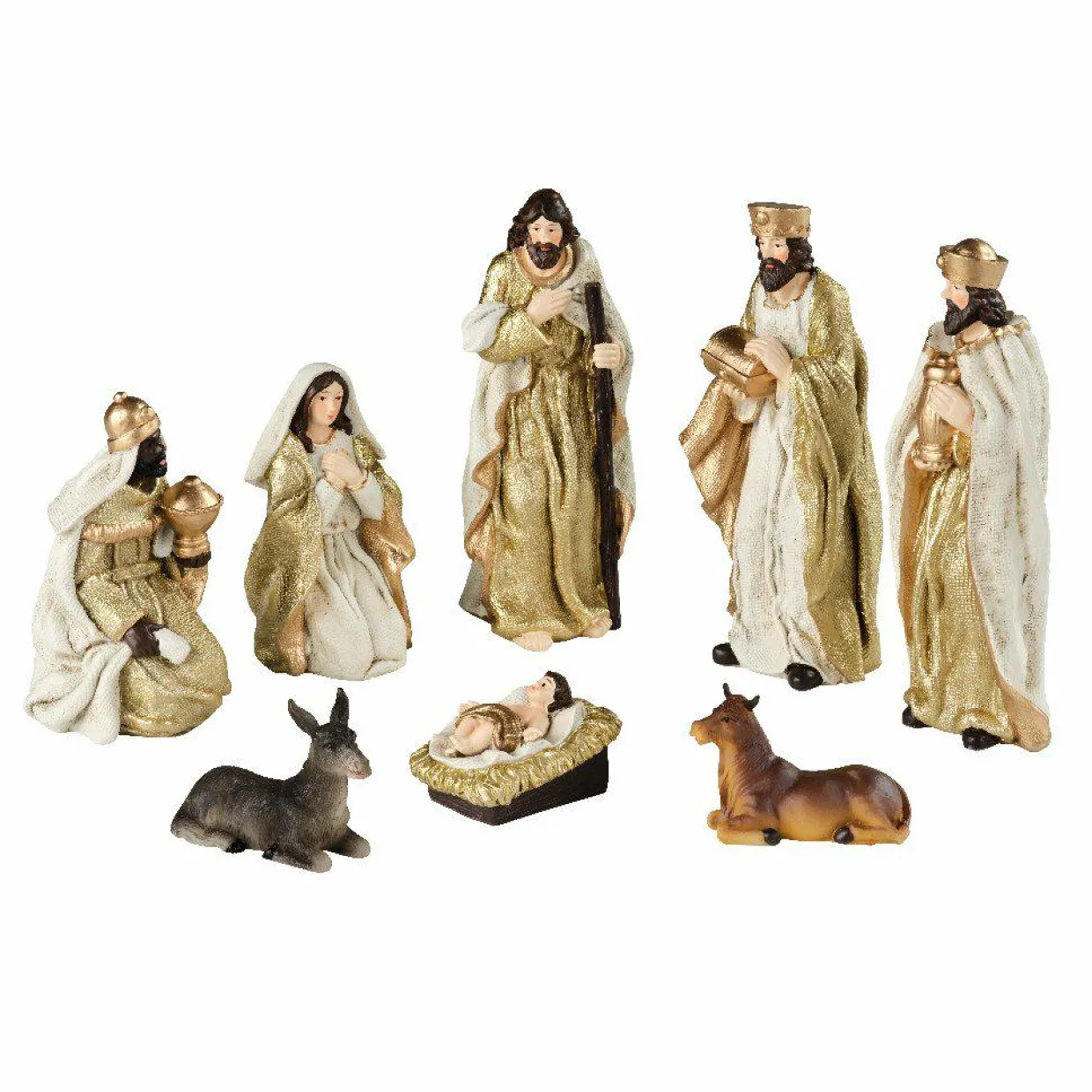 Les 8 santons (Hauteur 15 cm) de Mario