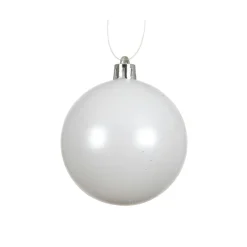 Lot de 16 boules de Noël (D40 mm) Aravis Blanc
