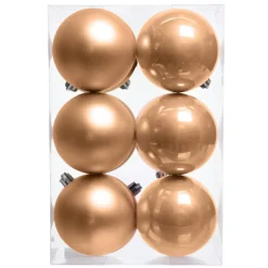 Lot de 12 boules de Noël (D60 mm) Aravis Pêche