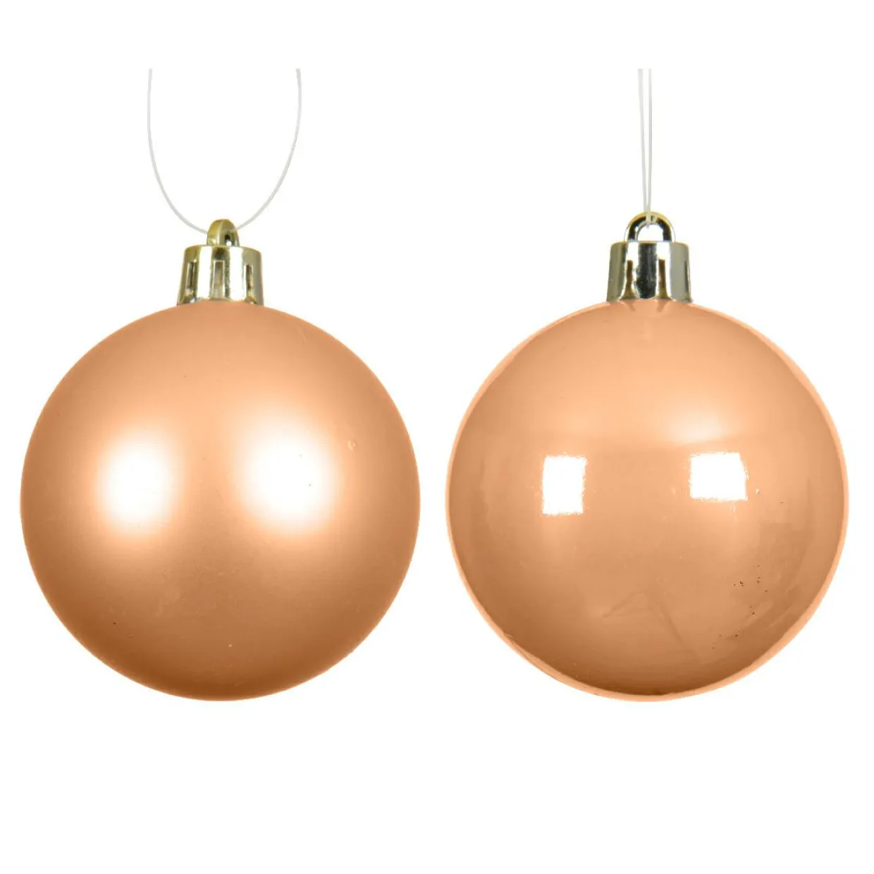 Lot de 12 boules de Noël (D60 mm) Aravis Pêche