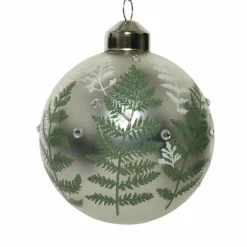 Lot de 3 boules de Noël en verre (D80 mm) Lips Argent