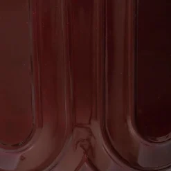 Lot de 3 cache-pots d'extérieur ronds (H36-30-24 cm) Milo Bordeaux