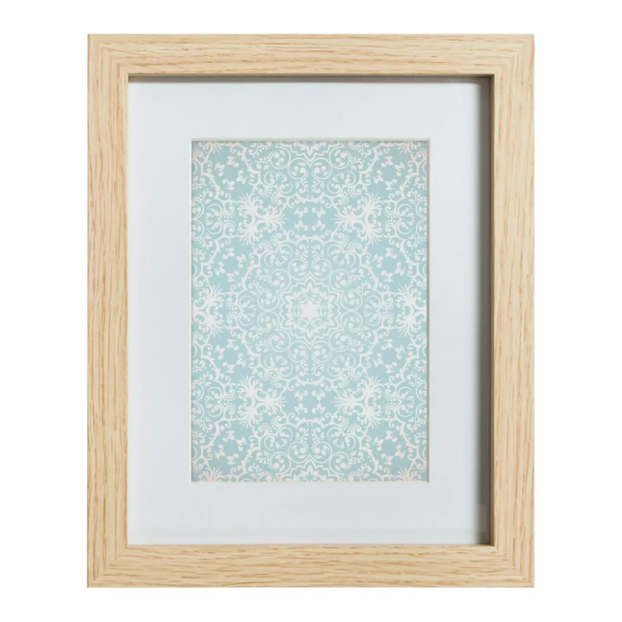 Lot de 5 cadres photo en bois Ethnique Naturel