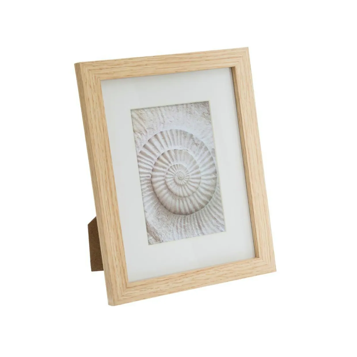 Lot de 5 cadres photo en bois Ethnique Naturel