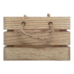 Lot de 3 caisses cagettes (H15 cm) Colonial Naturel
