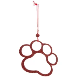 Lot de 4 Chats à suspendre (H12 cm) Christmas Multicolore