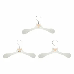 Lot de 3 cintres enfant bois Biche Roses