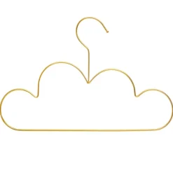 Lot de 3 cintres enfant métal Cloud Or