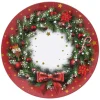 Lot de 12 dessous d'assiette Couronne Rouge