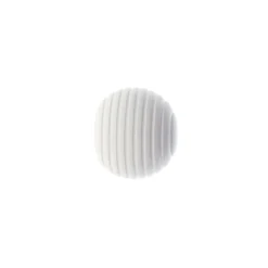 Lot de 2 embouts tringle bois (D28 mm) Nils galaxie Blanc