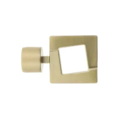Lot de 2 embouts tringle métal (D28 mm) Upper east side Or