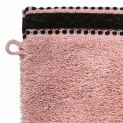 Lot de 2 gants de toilette coton (15 x 21 cm) Joia Rose
