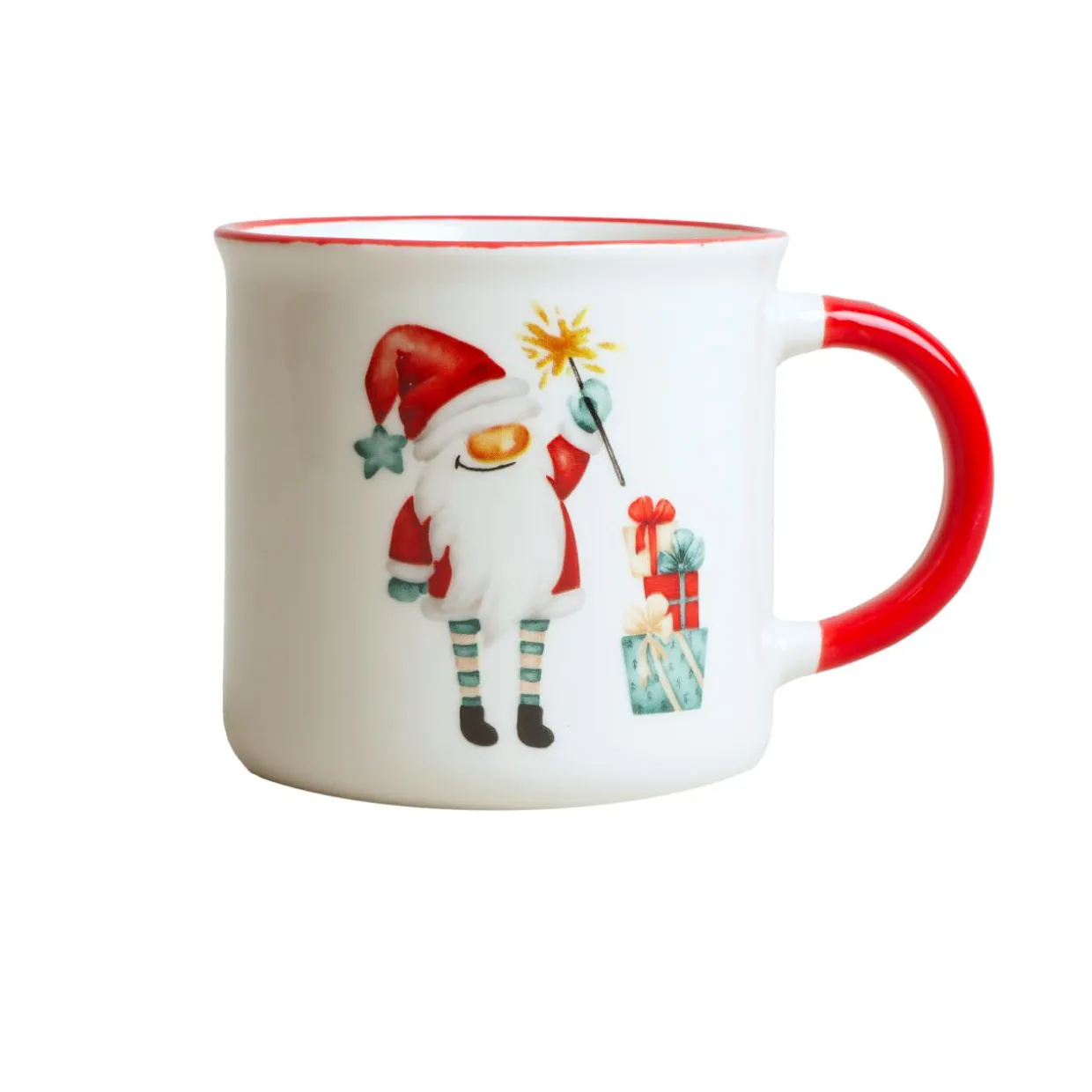 Lot de 2 Mugs de Noël Douceur Multicolore