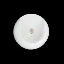 Lot de 2 naissances tringle bois (L45 / D28 mm) Nils Blanc