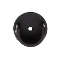 Lot de 2 naissances tringle rideau (D28 mm) Lino Noir mat