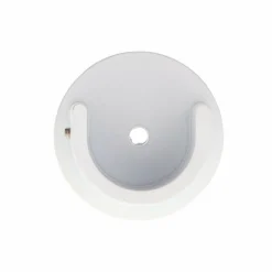 Lot de 2 naissances tringle rideau (D28 mm) Lino Blanc mat