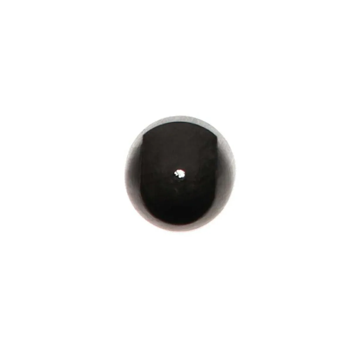 Lot de 2 naissances tringle rideau bois (D28 mm) Nils Noir mat
