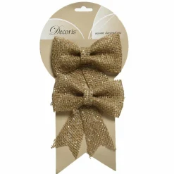 Lot de 2 noeuds (H14 cm) Tresor jute Naturel
