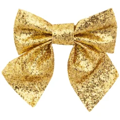 Lot de 2 nœuds (H16 cm) Brillant Or