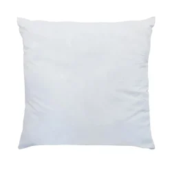 Lot de 2 oreillers carrés moelleux (60 x 60 cm) Lavables à 95 ° Blanc