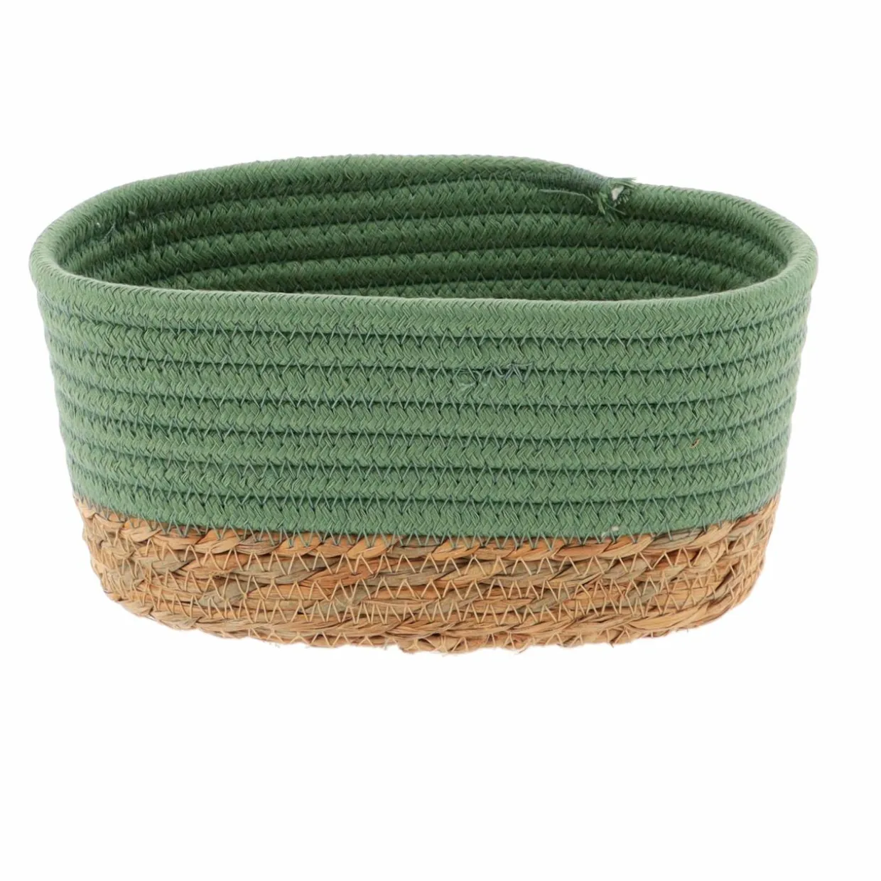 Lot de 3 paniers de rangement (H13 cm) Timeless Vert