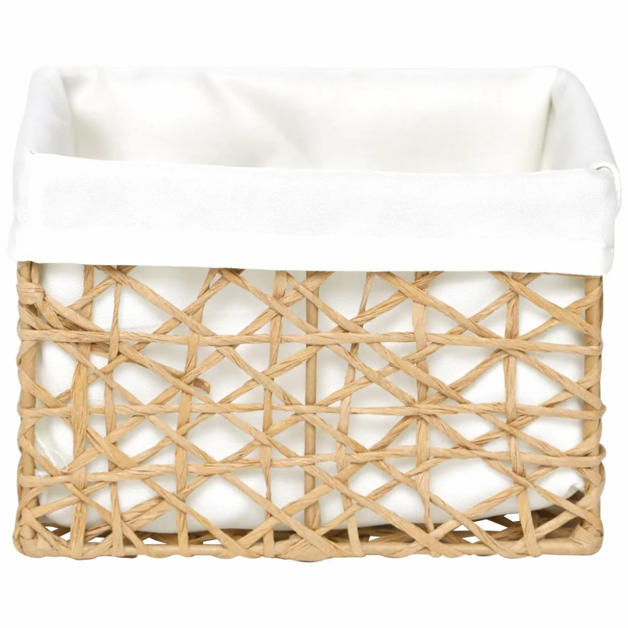 Lot de 4 paniers (H14 cm) Coly Naturel