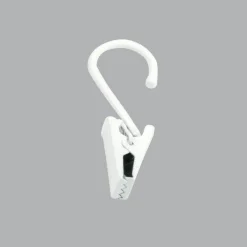 Lot de 8 pinces blanc