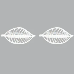 Lot de 2 pinces rideau pivotantes Stockholm Blanc